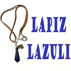 Lapis Lazuli Cat Pendant Necklace – Intuition, Mystery & Divine Wisdom
